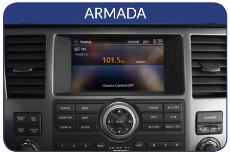 Nissan armada video interface #10