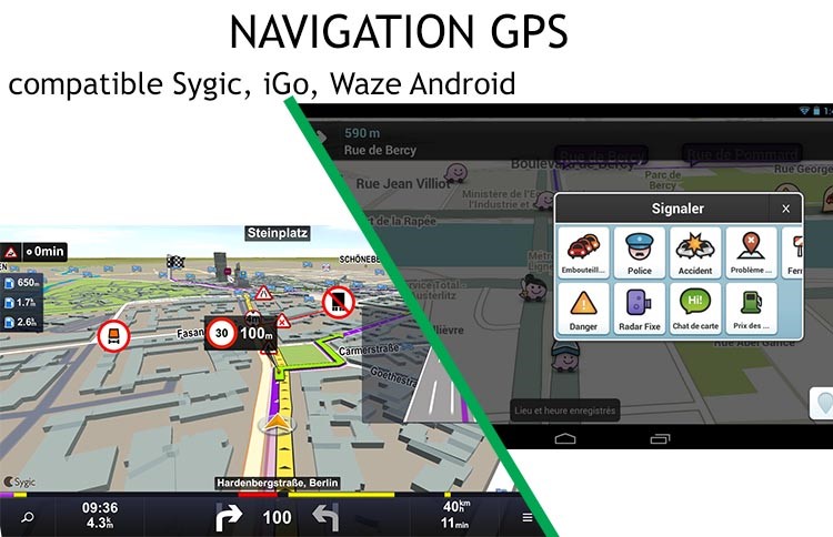 Autoradio Android Navigation GPS Android