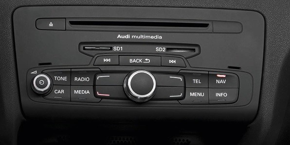 Autoradio  1 DIN Audi  A1  avec CD USB mp3 Bluetooth Audi  