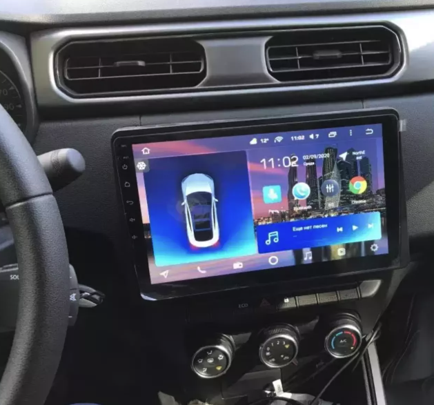 Installation autoradio 2 DIN Dacia
