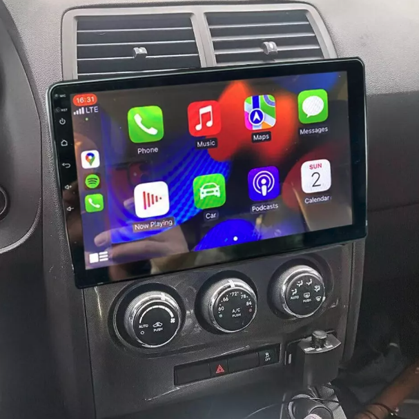 Installation autoradio 2 DIN Dodge