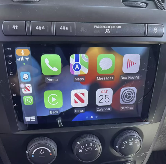 Installation autoradio 2 DIN Hummer