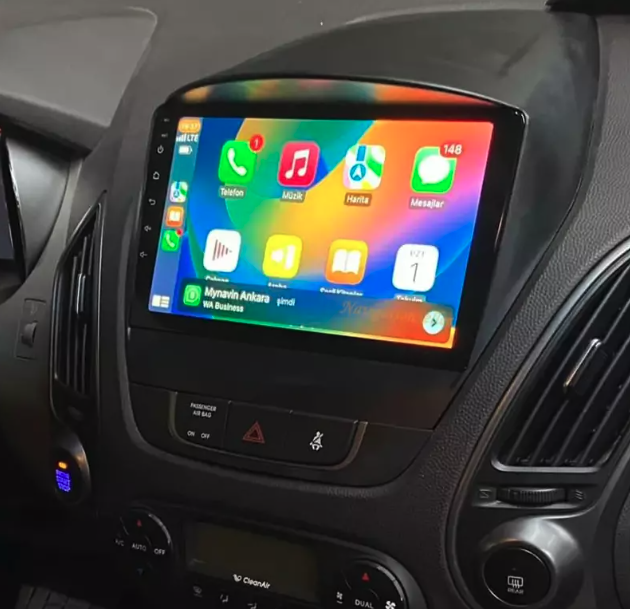 Installation autoradio 2 DIN Hyundai