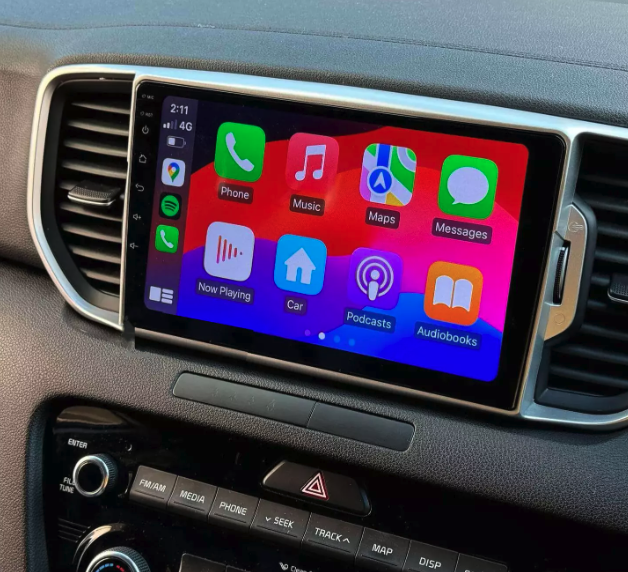 Installation autoradio 2 DIN Kia