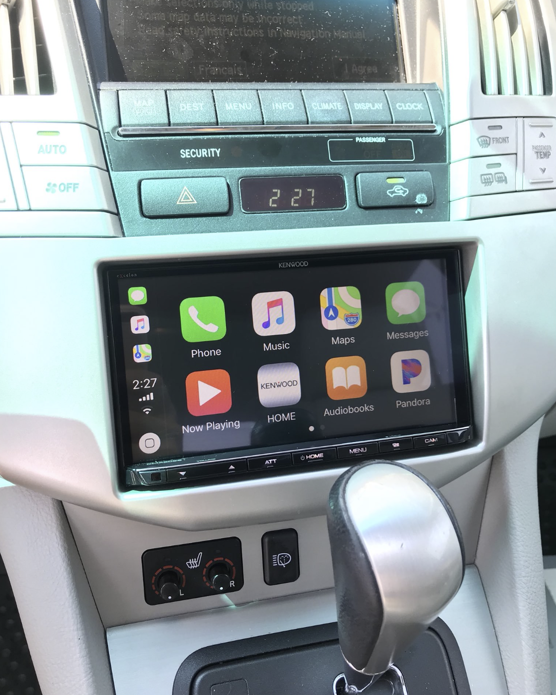 Installation autoradio 2 DIN Lexus