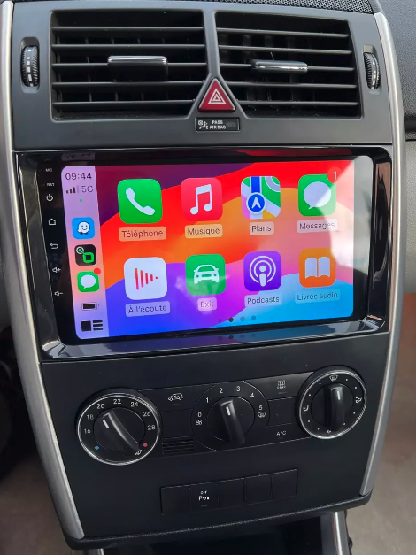 Installation autoradio 2 DIN Mercedes