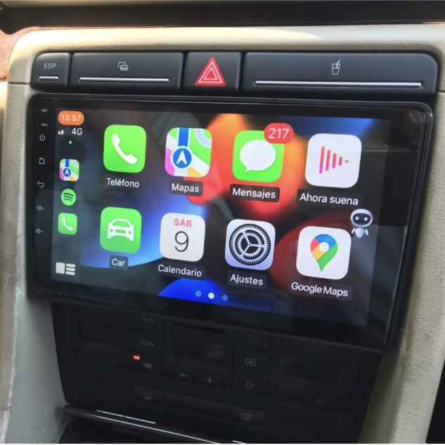 Installation autoradio 2 DIN Seat