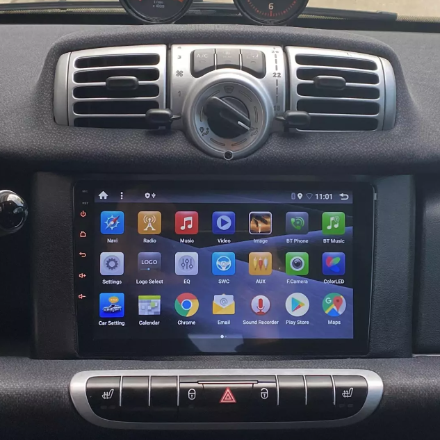 Installation autoradio 2 DIN Smart