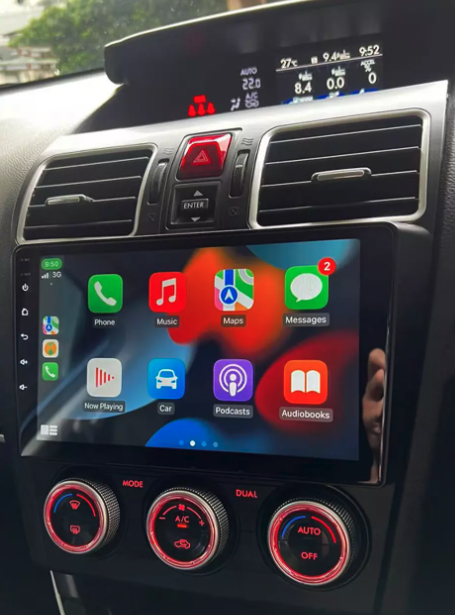 Installation autoradio 2 DIN Subaru