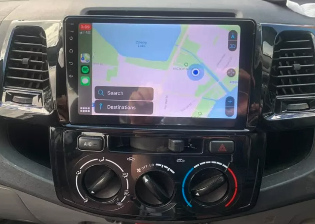 Installation autoradio 2 DIN Toyota
