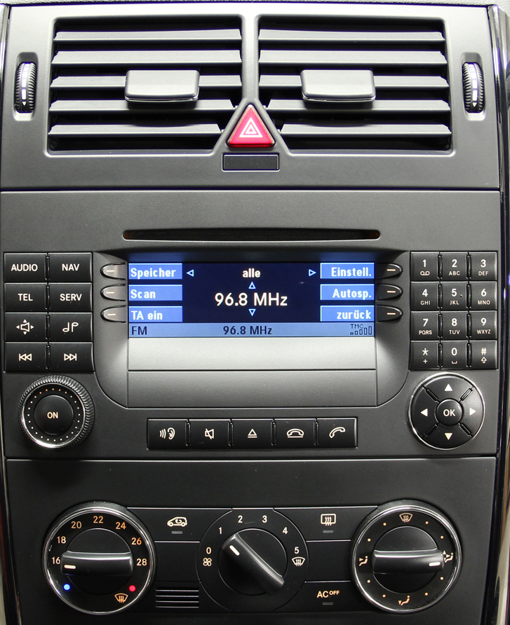 Autoradio Apple Carplay pour Mercedes Classe A, B, Viano - Auto