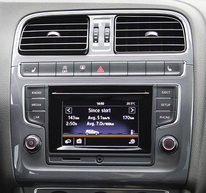 KIT Autoradio multimédia USB/Bluetooth Volkswagen Polo 