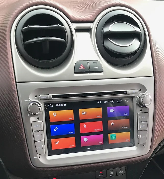Autoradio GPS Carplay Alfa Romeo Mito avec écran tactile QLED