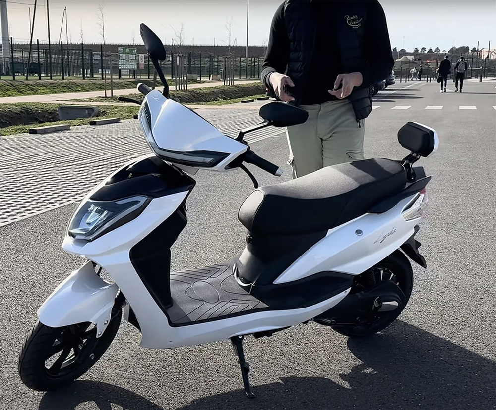 Scooter électrique LYCKE Leo50 evo 50cc équivalent